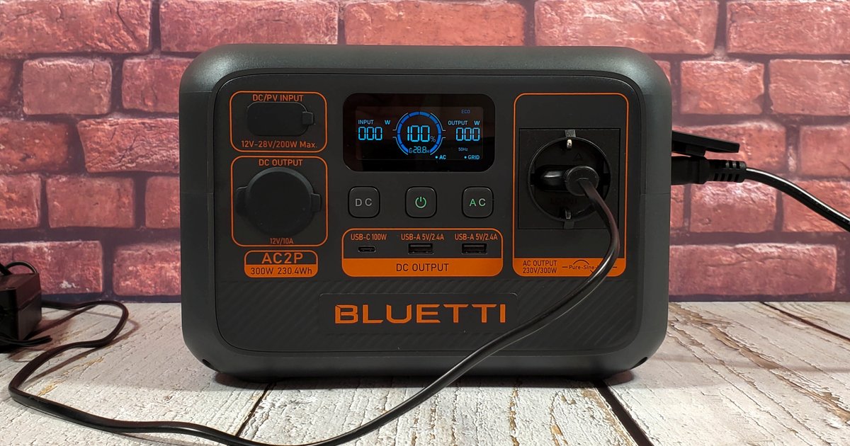 Фото до матеріалу: Bluetti AC2P: доступна зарядна станція для резервного живлення в Україні