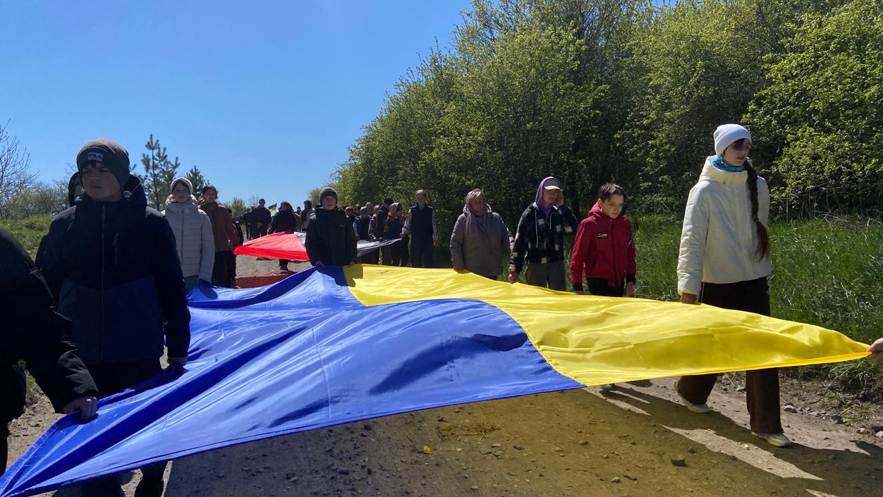 Фото до матеріалу: Белзька громада зустріла захисника Івана Голуба