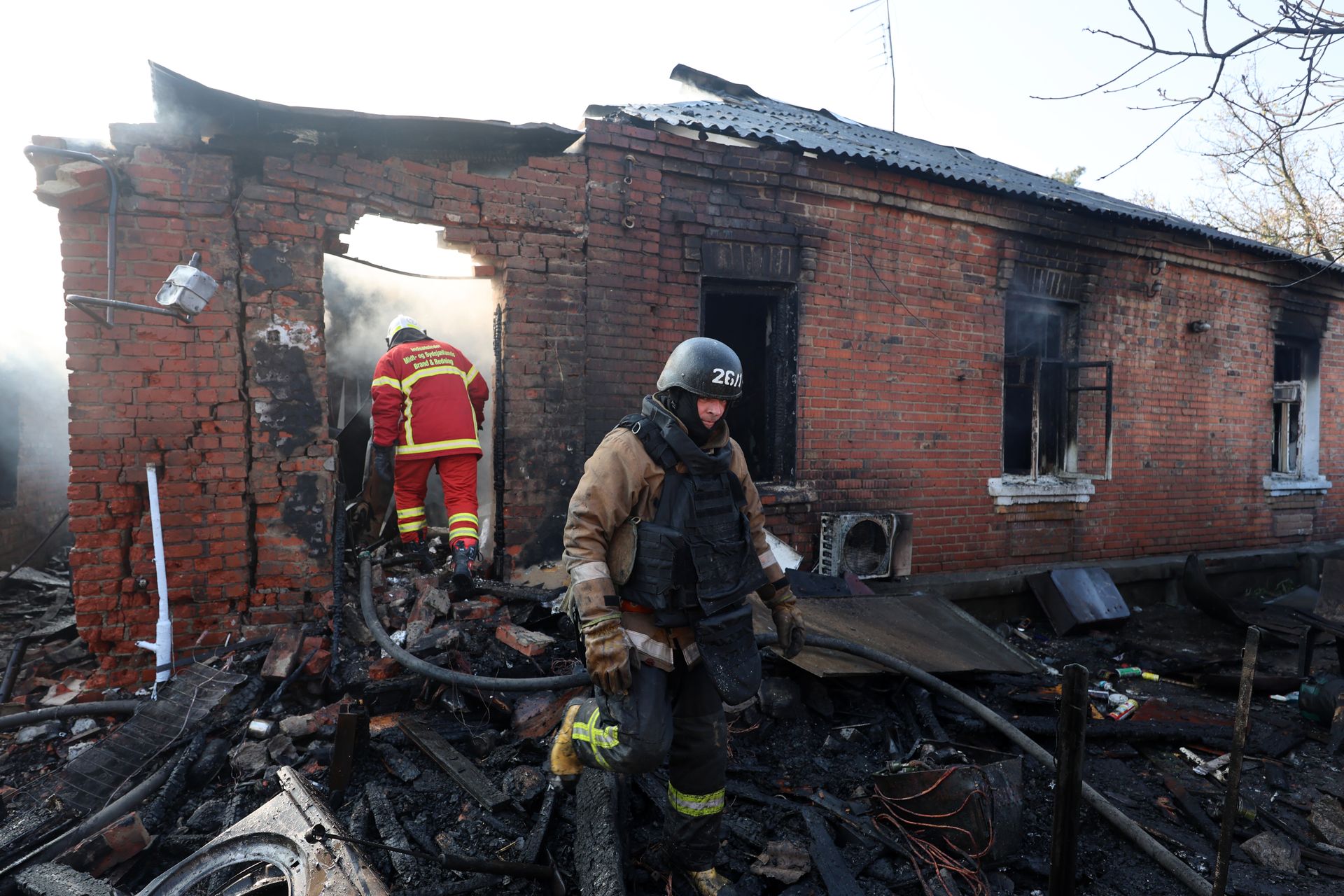 Фото до матеріалу: Російські сили систематично атакують українських рятувальників: звіт про зростання нападів