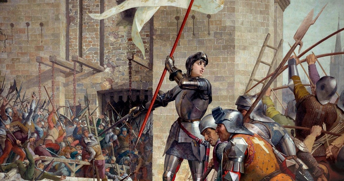 Фото до матеріалу: Жанна д'Арк: національна героїня Франції страждала на шизофренію і її спалили не за чаклунство