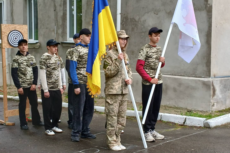 Фото до матеріалу: У Корці вперше провели міжшкільний етап гри «Сокіл» («Джура») на базі Центру дитячої та юнацької творчості