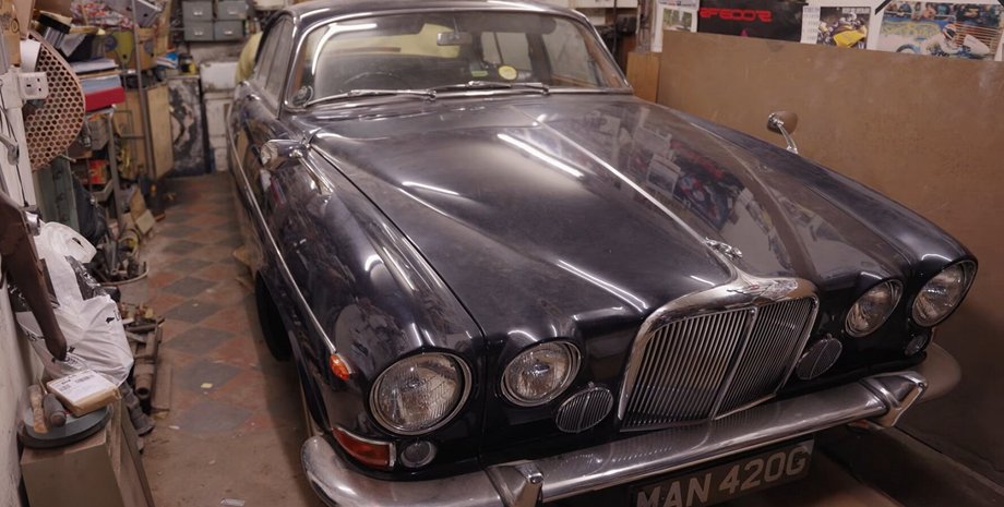 Фото до матеріалу: Капсула часу з двигуном від суперкара: Jaguar 1968 року завели після 33 років простою