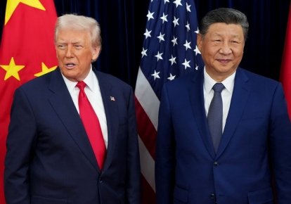 Фото до матеріалу: Битва рукостискань: Трамп "атакував" Сі, але той перехопив ініціативу (ВІДЕО) — DSnews.ua