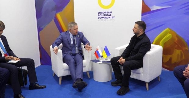 Фото до матеріалу: Зеленський і Фіцо домовилися про міжурядову комісію та підтримку вступу України до ЄС