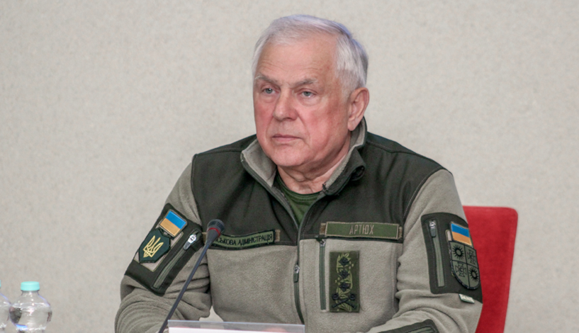 Фото до матеріалу: Володимир Артюх прозвітував про ситуацію на Сумщині: ворог не має ударних угруповань