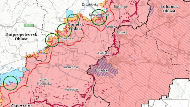 Фото до матеріалу: Карта бойових дій на 12 травня 2026 року: 174 зіткнень та тисячі втрат агресора