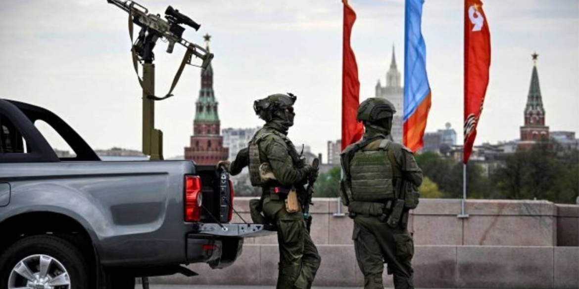 Фото до матеріалу: Парад у Москві скорочено вдвічі через загрозу дронів