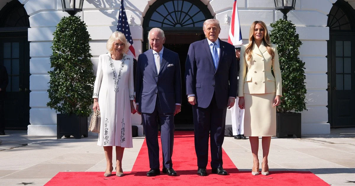 Фото до матеріалу: Чарльз і Трамп зустрічатимуться без камер: британці бояться повторення скандалу з Зеленським