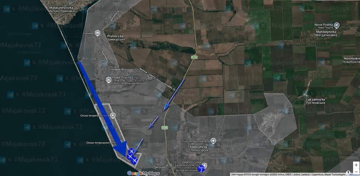 Фото до матеріалу: ЗСУ звільнили Приморське: відступ російських військ від Запоріжжя на 6–8 км