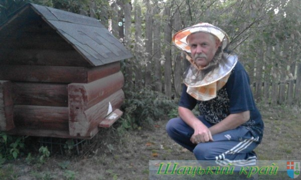 Фото до матеріалу: Шацький пасічник Віктор Оніщенко: мед, ліки та будинок для бджіл