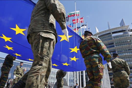 Фото до матеріалу: Посли ЄС відпрацювали сценарій нападу на країну-члена: деталі навчань у Брюсселі