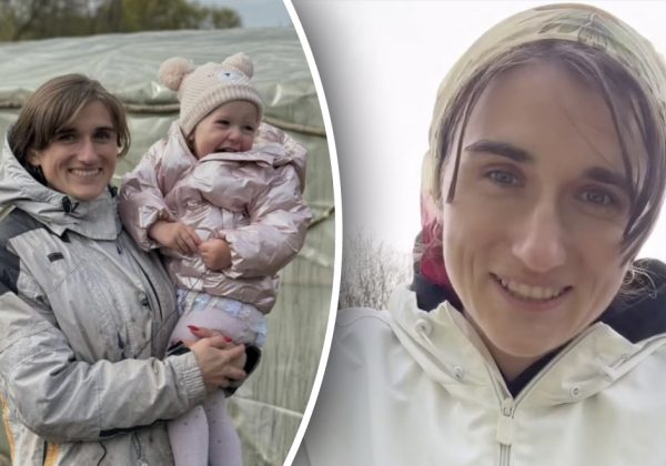 Фото до матеріалу: Даша Євтух терміново виїхала з України з дитиною
