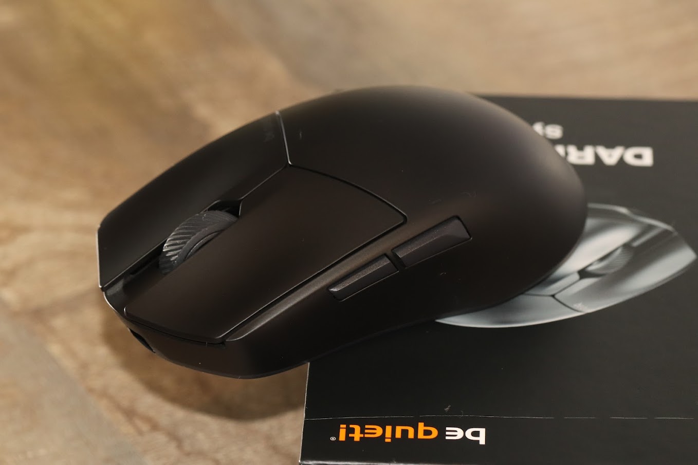 Фото до матеріалу: be quiet! виходить на ігровий ринок: представлено легку мишку Dark Perk Sym