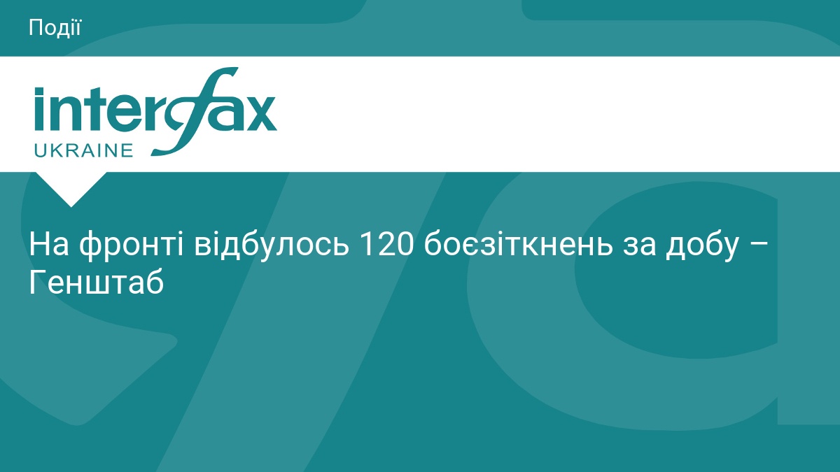 Фото до матеріалу: Генштаб: 120 боєзіткнень на фронті за добу, найбільша активність на Покровщині