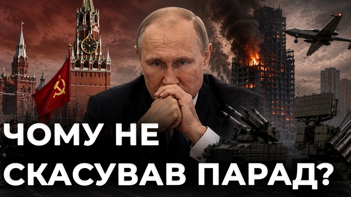 Фото до матеріалу: Парад у Москві скорочено вдвічі через загрозу дронів