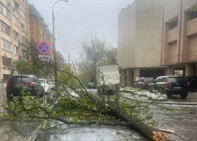 Фото до матеріалу: Смертельна негода в Україні: двоє загиблих, знеструмлені міста та загроза заморозків