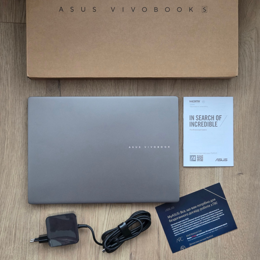 Фото до матеріалу: ASUS Vivobook S14: новий Copilot+ PC з автономністю 14 годин для України