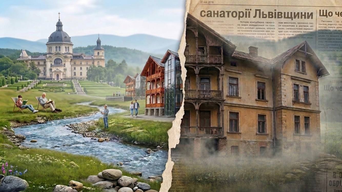 Фото до матеріалу: Кара небесна чи золота жила: майбутнє санаторіїв Львівщини у війну