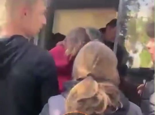 Фото до матеріалу: У Кривому Розі на ринку 173-го кварталу зафіксували конфлікт із ТЦК