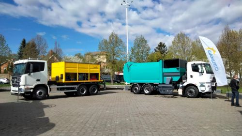 Фото до матеріалу: АВТЕК у Вінниці презентує нову комунальну техніку на шасі Ford та Foton