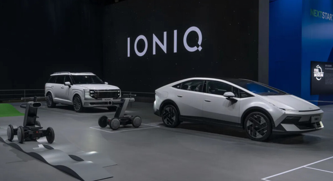 Фото до матеріалу: Hyundai Ioniq V: футуристичний електрокар із запасом ходу 600 км представили в Китаї