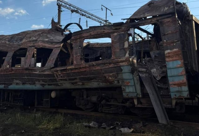 Фото до матеріалу: 23 обстріли за добу: ворог атакував залізничну інфраструктуру по всій Україні