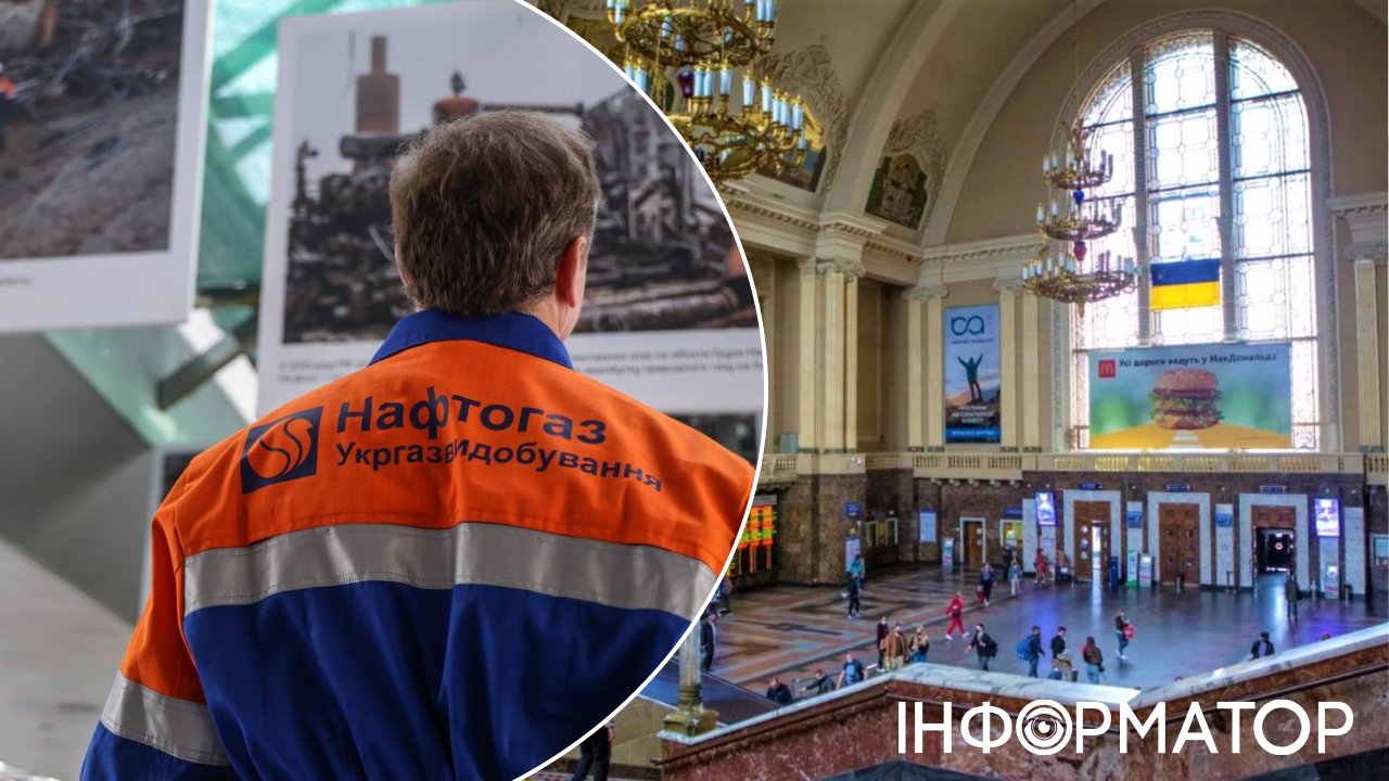 Фото до матеріалу: Герої-комунальники на екрані: фотовиставка про роботу газовиків під обстрілами відкрилася на Київському вокзалі