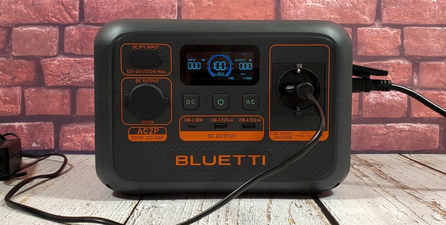 Фото до матеріалу: Bluetti AC2P: доступна зарядна станція для резервного живлення в Україні