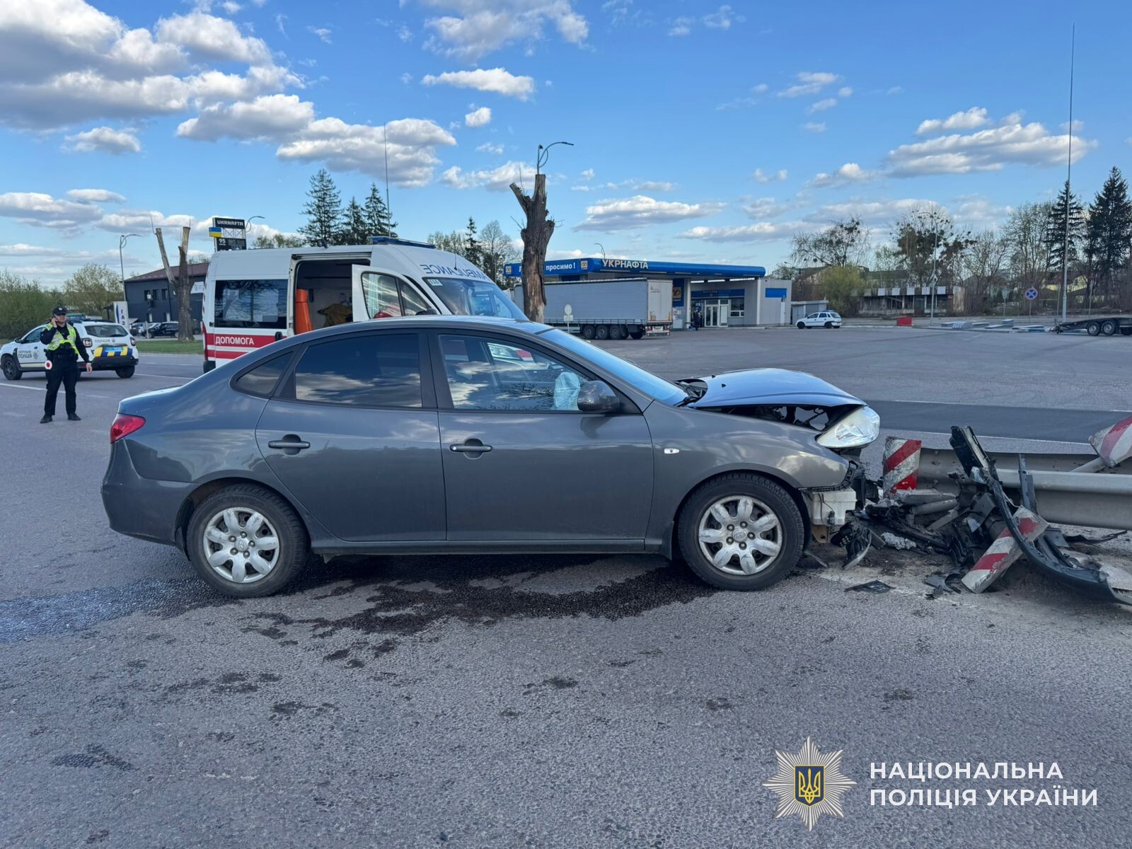 Фото до матеріалу: Смертельна аварія на трасі «Львів-Шегині»: у селі Зимна Вода загинула водійка