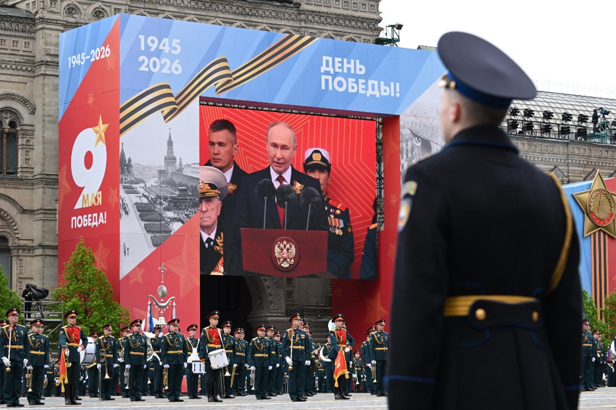 Фото до матеріалу: Путін назвав українську армію «агресивною силою» під егідою НАТО під час параду