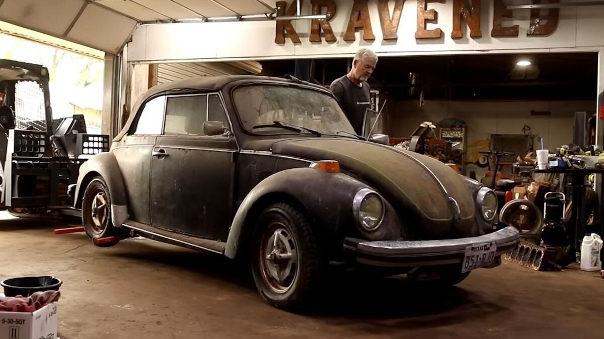 Фото до матеріалу: Реставратори з Техасу знайшли рідкісний Volkswagen Beetle Epilogue Edition за 80 тисяч доларів
