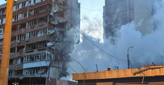 Фото до матеріалу: Перебої з водопостачанням на лівому березі Києва після атаки ворога