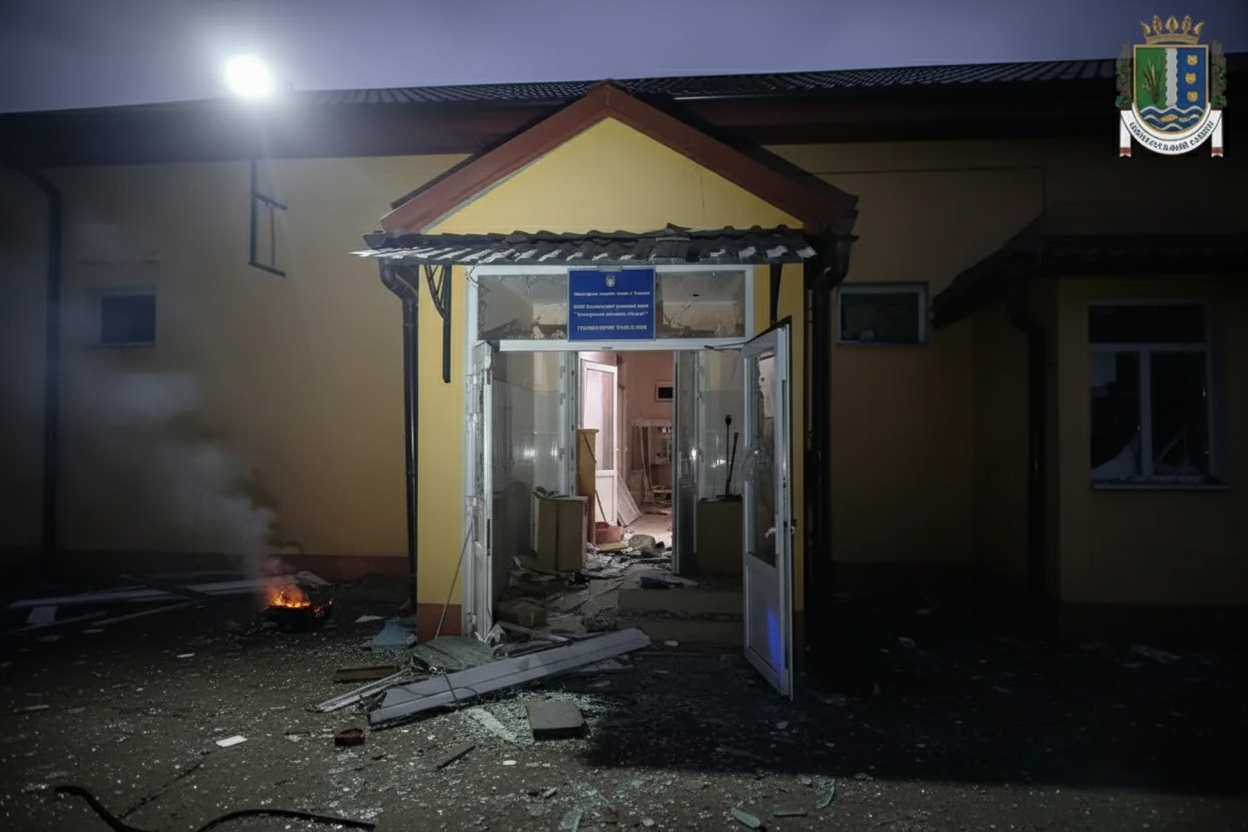 Фото до матеріалу: Нічна атака на Україну: лікарня в Ізмаїлі та дрони над Харковом