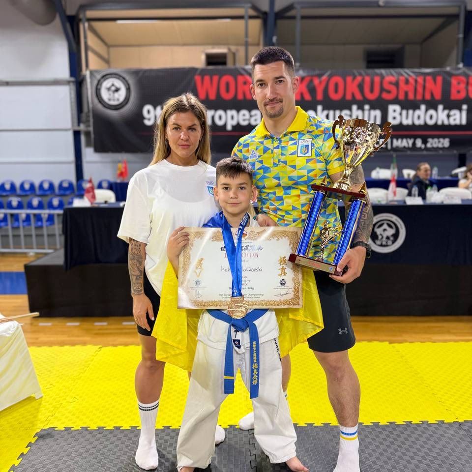 Фото до матеріалу: Мукачівські каратисти стали переможцями Чемпіонату Європи