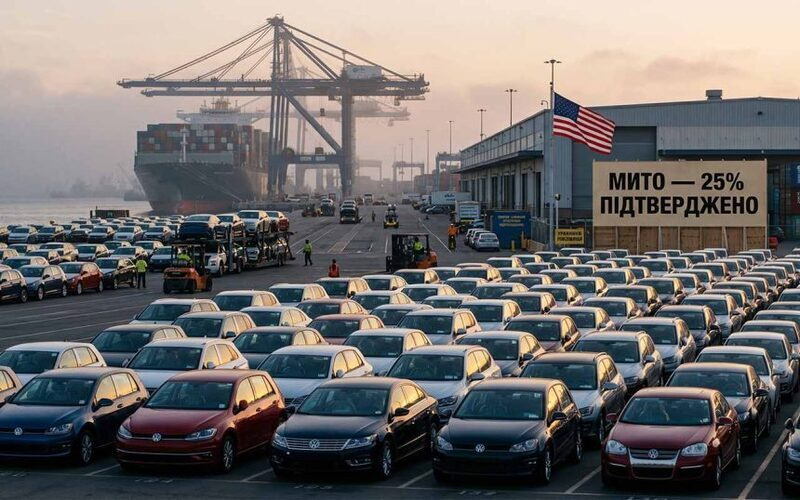 Фото до матеріалу: Трамп вводить 25-відсоткові мита на європейські авто: що це означає для ринку