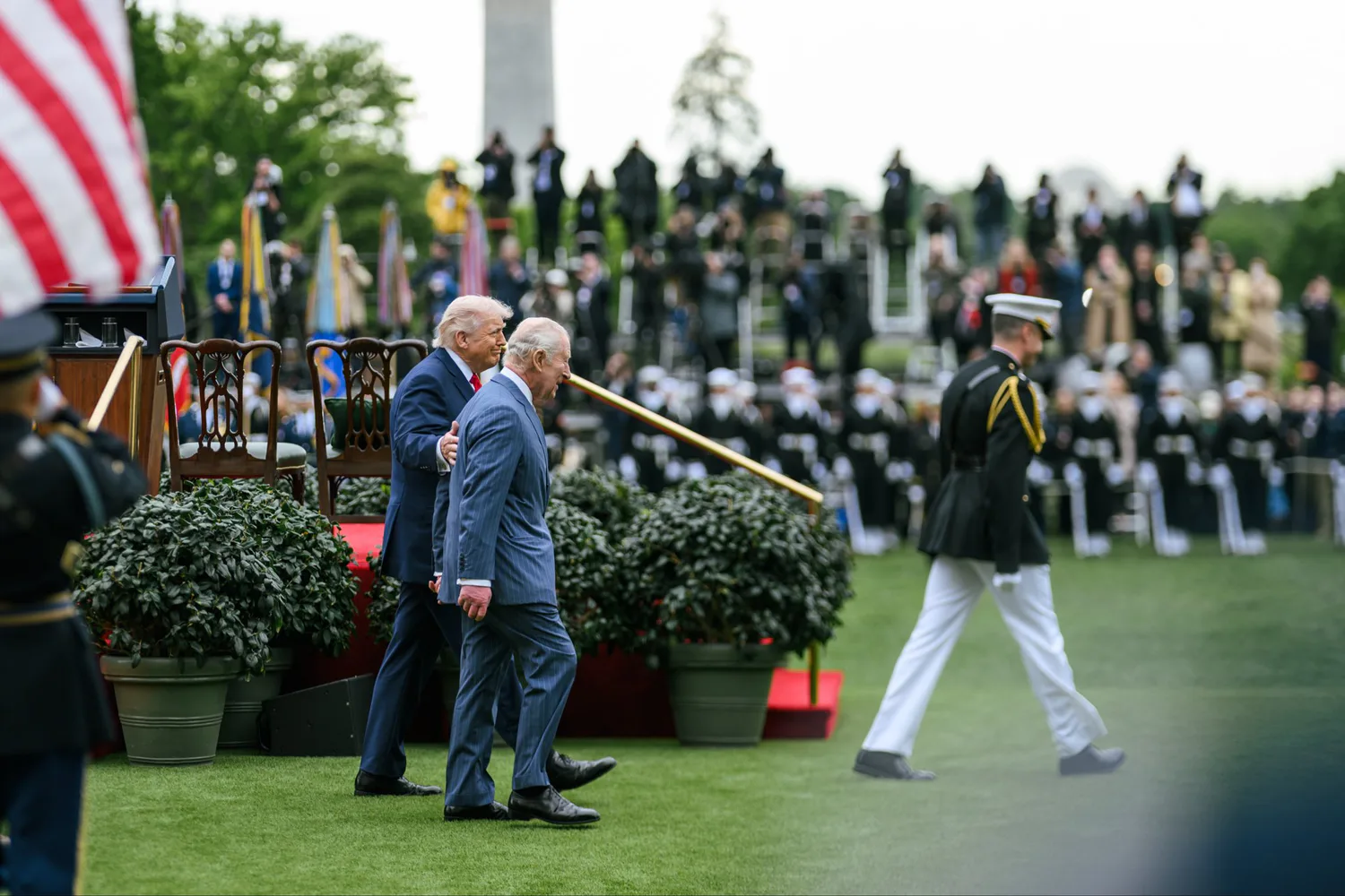 Фото до матеріалу: Трамп зізнався у заздрощах до промові короля Чарльза III: деталі зустрічі у Білому домі