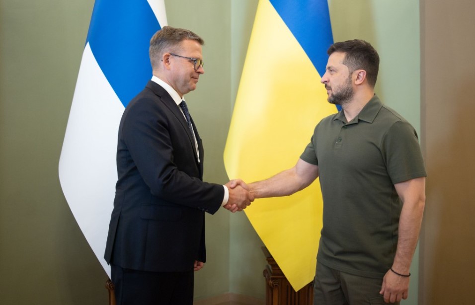 Фото до матеріалу: Зеленський та прем'єр Фінляндії домовилися про 300 млн доларів на ППО