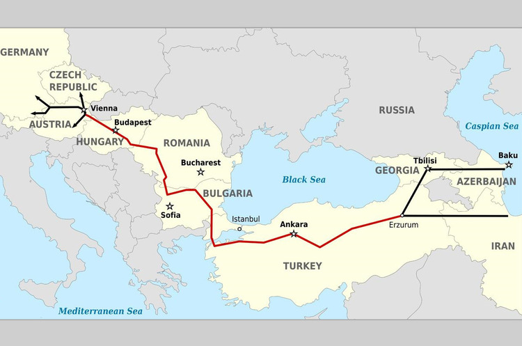 Фото до матеріалу: Європа отримує азербайджанський газ: Німеччина та Австрія зменшують залежність від Росії