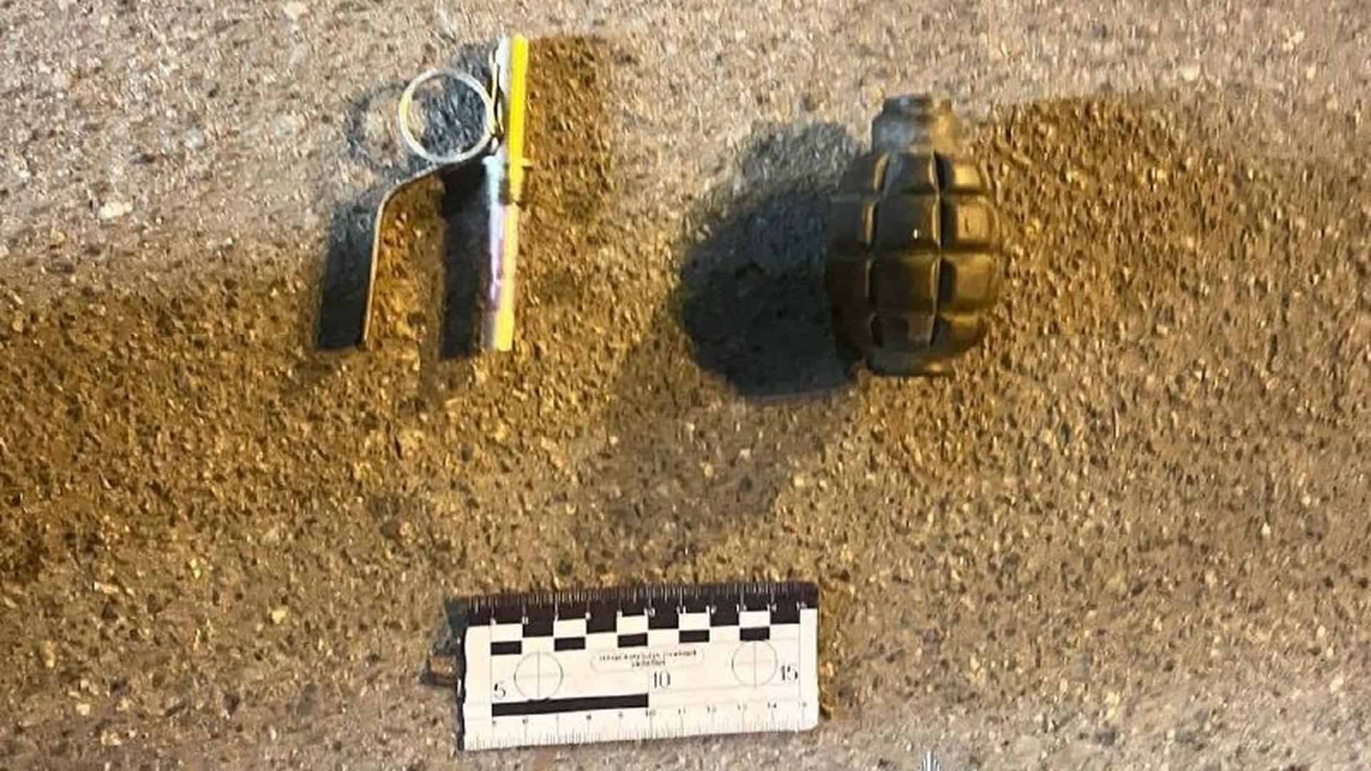 Фото до матеріалу: Граната Ф-1 у руках нетверезого іноземця у Святошині: справа йде до суду
