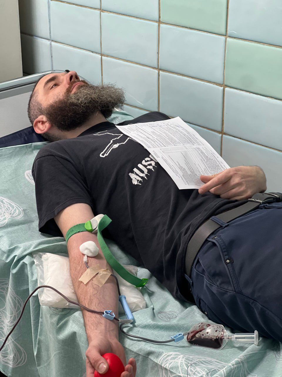 Фото до матеріалу: У Гощі відбулася восьма акція донорства: 46 мешканців здали понад 20 літрів крові