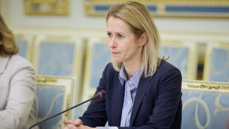 Фото до матеріалу: Кая Каллас: Європа не повинна бути прохачем у переговорах з Росією