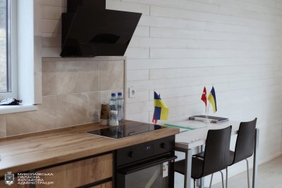 Фото до матеріалу: У Доманівці вже 34 переселенці живуть у модульному містечку «Новий Копенгаген»