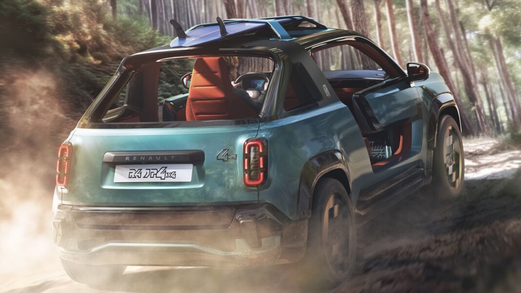 Фото до матеріалу: Renault презентує електричний багі на базі Renault 4: що це означає для українців