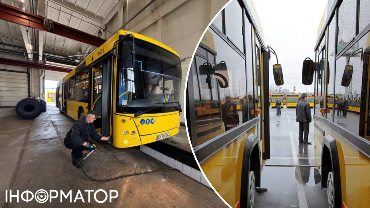 Фото до матеріалу: Діагностика кожні 5 тисяч кілометрів: як у Києві обслуговують автобуси