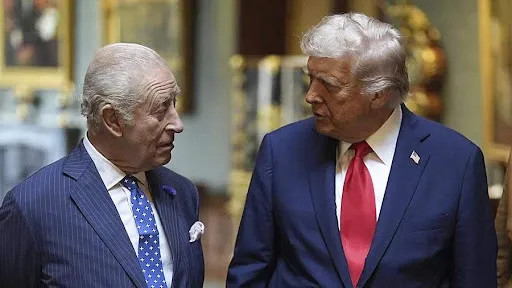 Фото до матеріалу: Зустріч Чарльза III і Трампа у Вашингтоні пройде без преси
