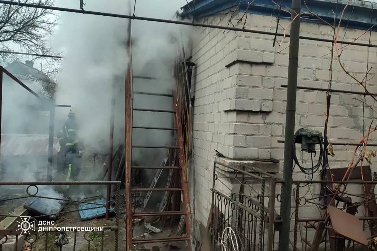 Фото до матеріалу: Трагедія на Синельниківщині: під час пожежі загинув 61-річний чоловік