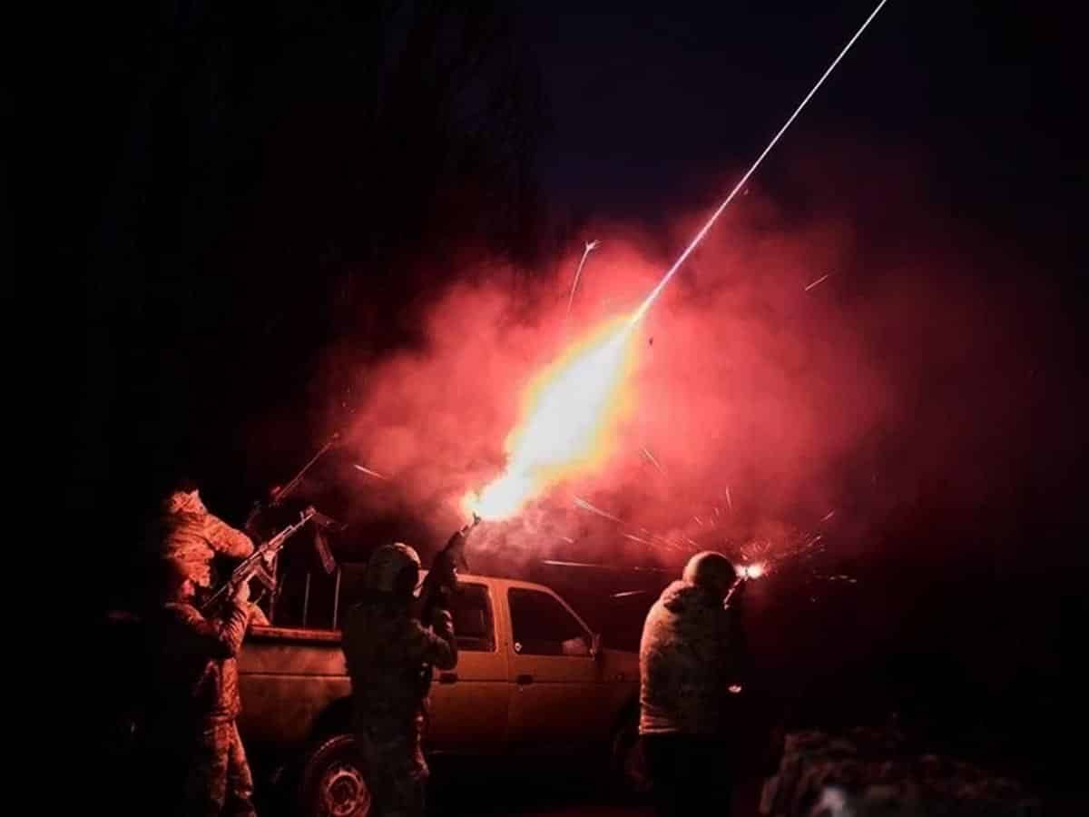 Фото до матеріалу: ППО збила майже 200 ворожих безпілотників під час масованої атаки на Україну