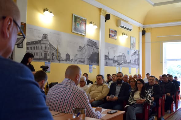 Фото до матеріалу: Відбулося чергове засідання Берегівської міської ради