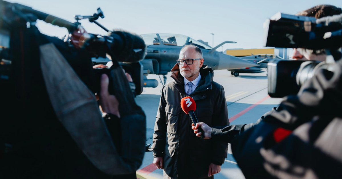 Фото до матеріалу: "Втратив довіру": міністр оборони Латвії подав у відставку після прильоту дронів з РФ