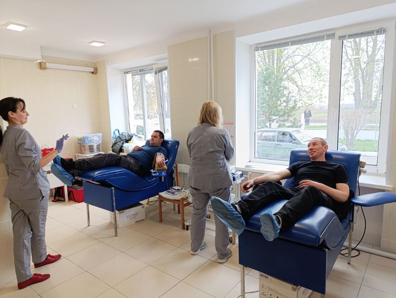 Фото до матеріалу: Понад 60 донорів зібралися у Шполі на акцію переливання крові